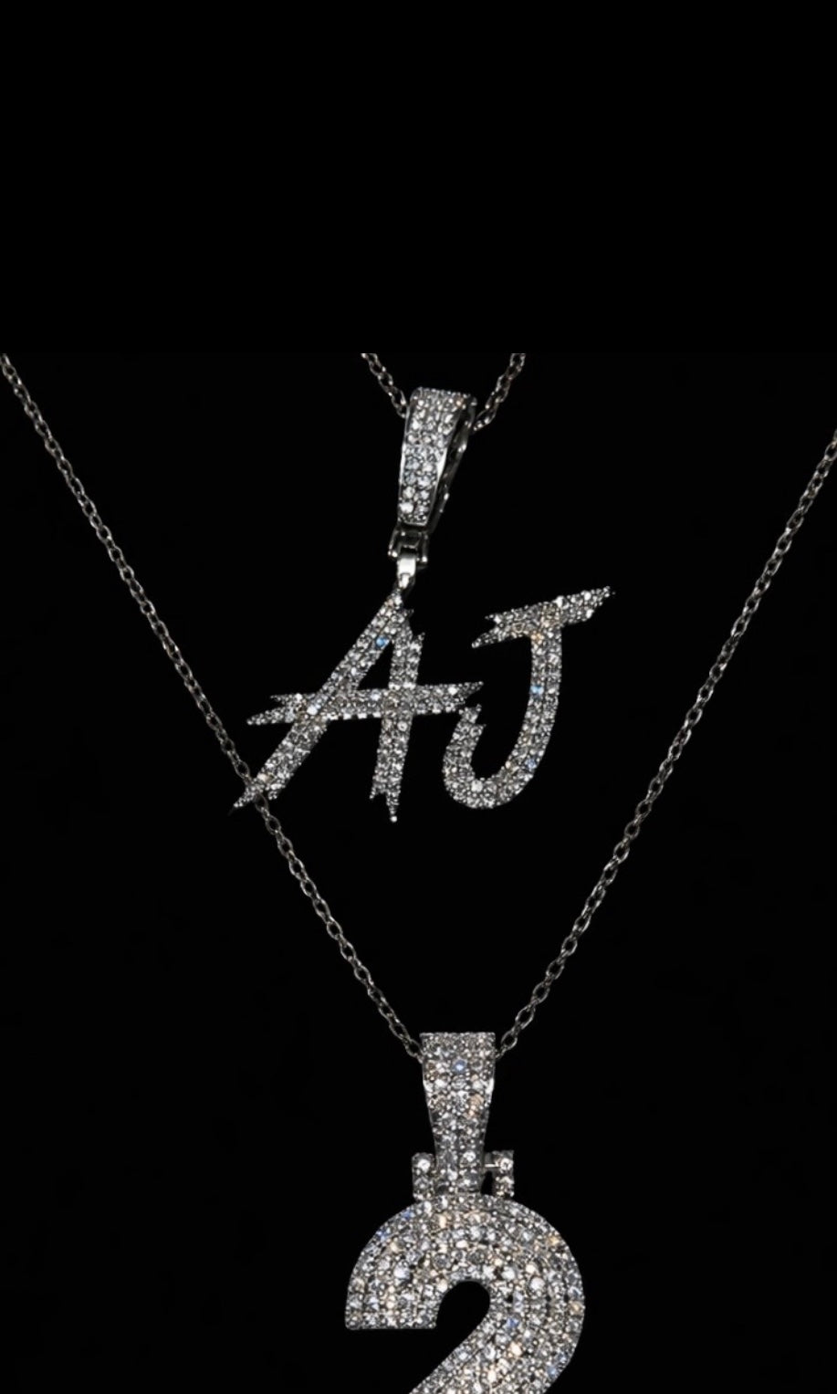 Initial necklace